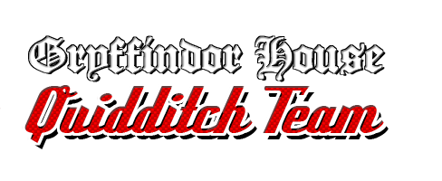 Gryffindor House Quidditch Team